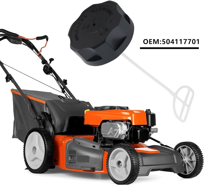 Briny River 1Pc Leaf Blower Fuel Tank Cap Replacement Part 504117701 Compatible with Husqvarna 150BT 350BT 350BF Compatible with RedMax EBZ7500 EBZ8500 - Image 1